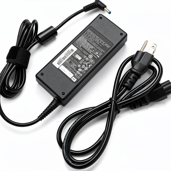 HP 90W AC Power Adapter L64042-001 19.5V 4.62A Charger for Chromebox G4 Mini PC (8R2T3UT#ABA, 8R2T6UT#ABA) & Elite Pro Mini. 4.5mm Blue Tip