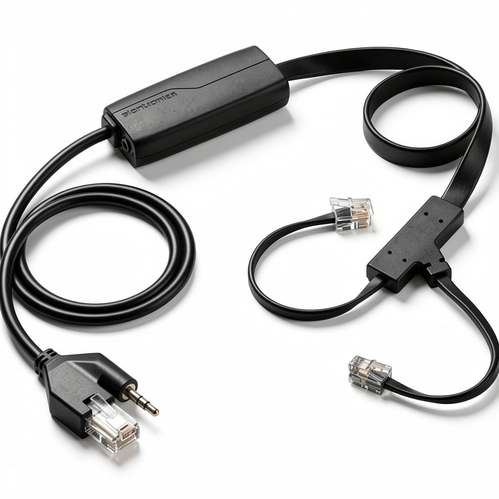 Plantronics APC-41 EHS Cable 38350-11 Electronic Hook Switch Cable for Cisco IP Phones CS500 Savi 700 MDA200 Remote Call Control