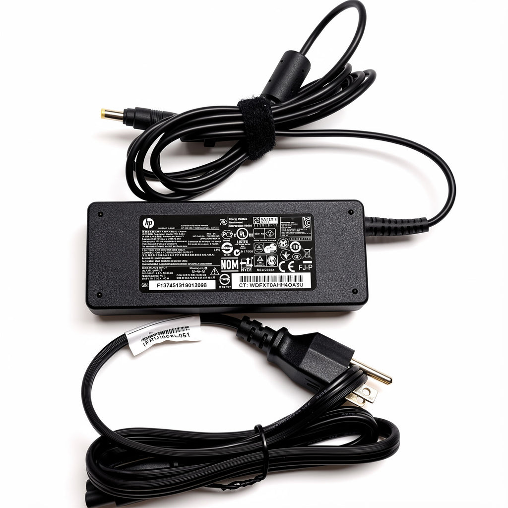 HP TPC-CA54 709672-001 65W AC Power Adapter 19.5V 3.33A 4.8mm × 1.7mm Blue Tip Charger for HP Thin Client ProBook Pavilion EliteBook Laptop