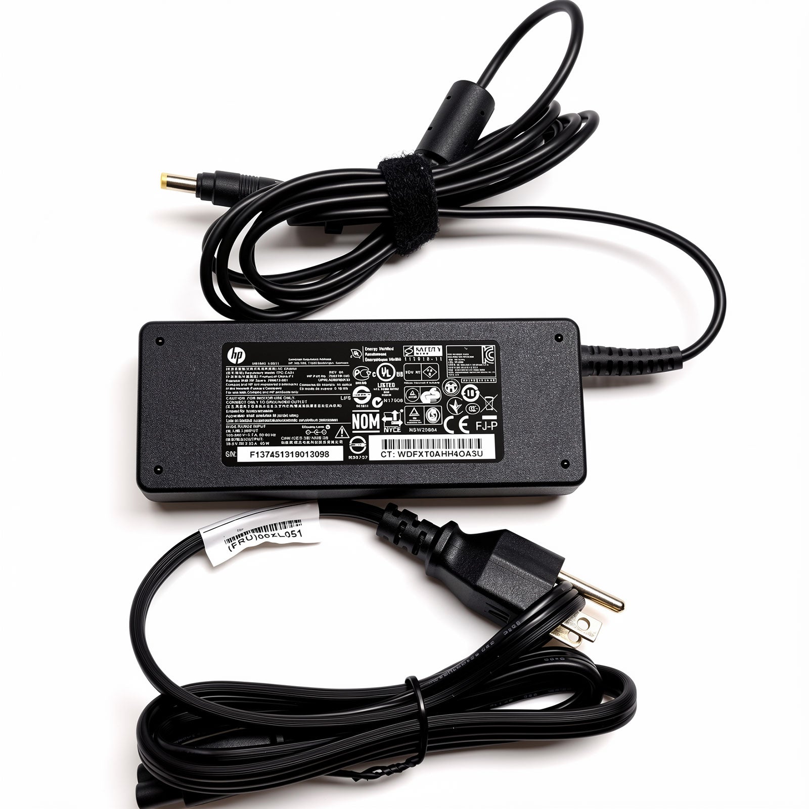 HP TPC-CA54 709672-001 65W AC Power Adapter 19.5V 3.33A 4.8mm × 1.7mm Blue Tip Charger for HP Thin Client ProBook Pavilion EliteBook Laptop