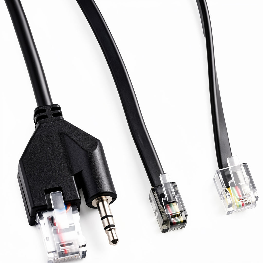 Plantronics APC-41 EHS Cable 38350-11 Electronic Hook Switch Cable for Cisco IP Phones CS500 Savi 700 MDA200 Remote Call Control