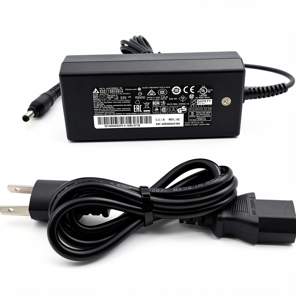 Delta ADP-50YH B 12V 4.16A 50W Desktop AC Power Adapter 5.5mm × 2.1mm DC Power Supply for LCD Monitor POS Terminal Industrial Equipment