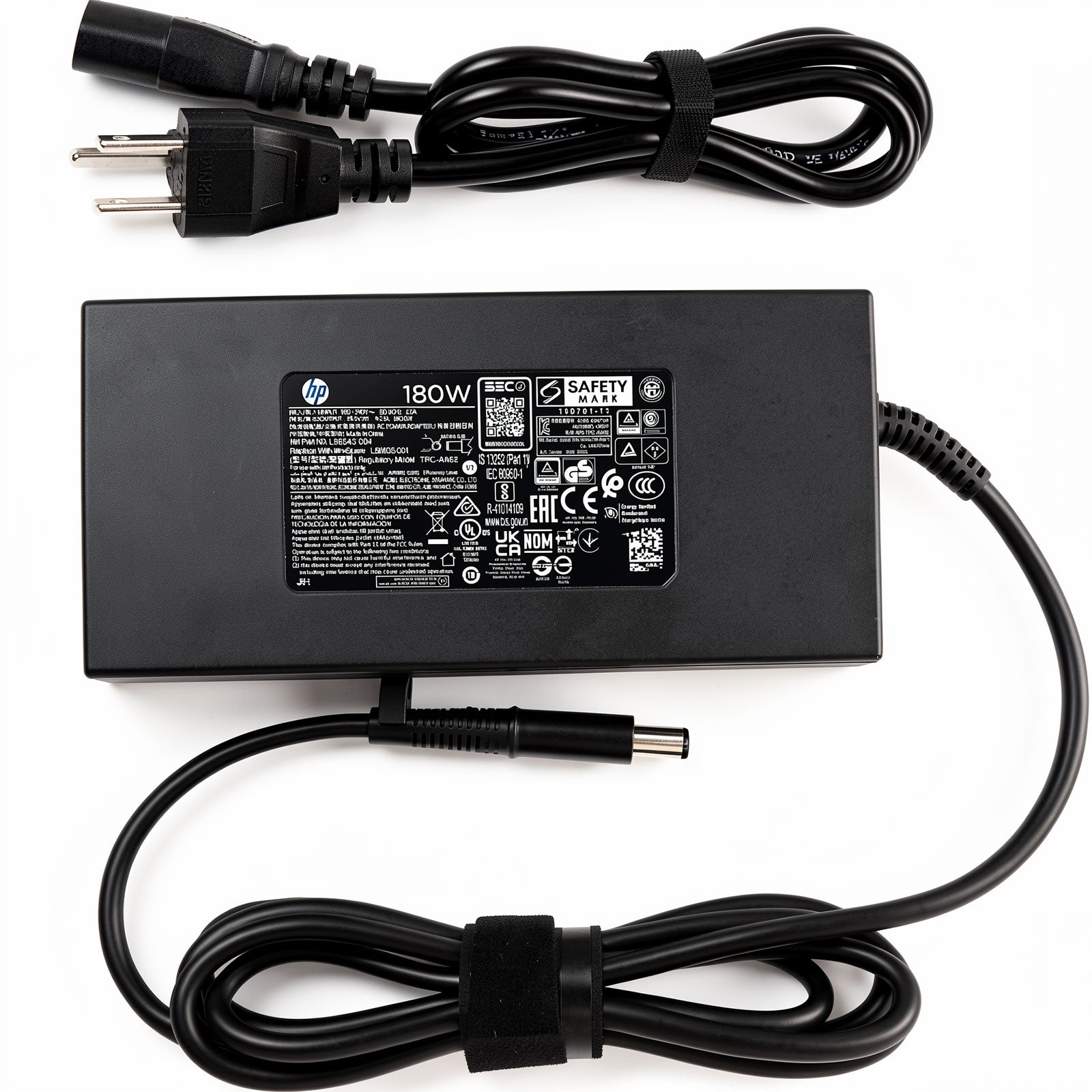 19.5V 9.23A 180W Universal Laptop Charger with 7.4mm×5.0mm Smart Pin Plug