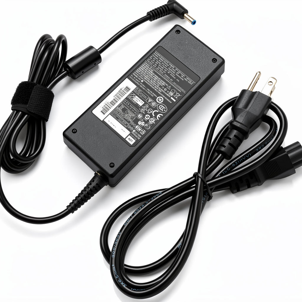HP 90W AC Power Adapter L64042-001 19.5V 4.62A Charger for Chromebox G4 Mini PC (8R2T3UT#ABA, 8R2T6UT#ABA) & Elite Pro Mini. 4.5mm Blue Tip