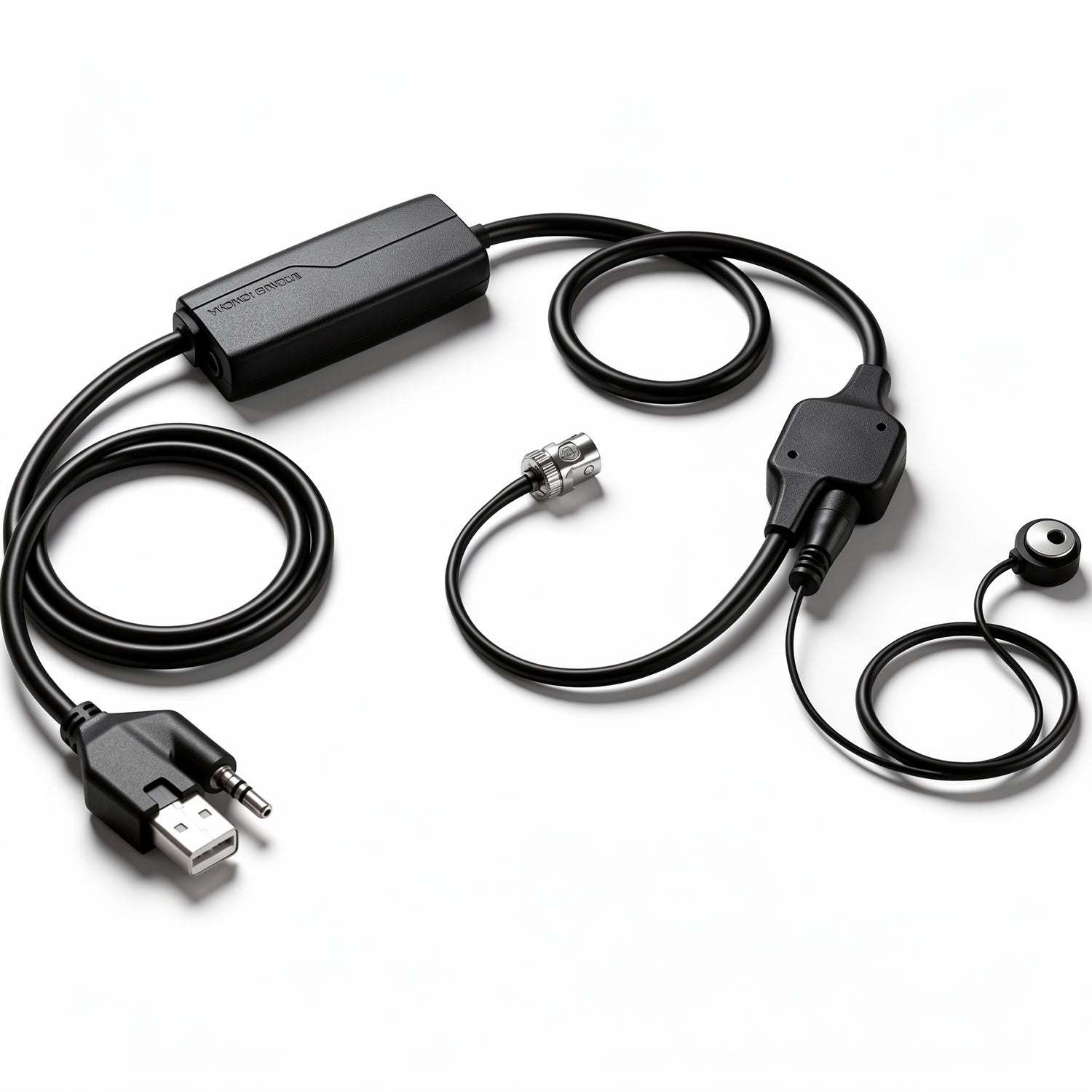 Plantronics APV-63 Electronic Hook Switch Cable 38734-11 85R01AA EHS Adapter for Poly Wireless Headsets VoIP IP Phone Remote Call Control