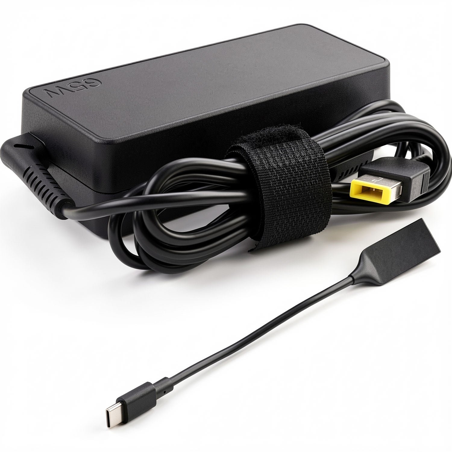Lenovo SA10M42777 65W AC Power Adapter 20V 3.25A Charger with Smart Tip to USB-C Converter Cable for ThinkPad Yoga IdeaPad USB-C Devices