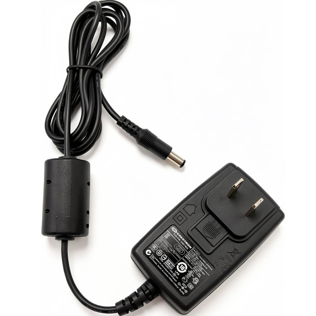 Crestron 18W AC Power Adapter GT-41062-1824 PW-2407WU 24V 0.75A Charger Power Pack for AV Control Systems & Smart Home Electronics