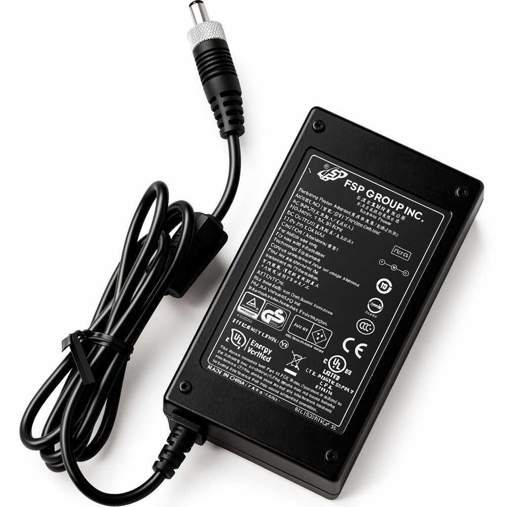 FSP FSP060-DIBAN2 60W AC Power Adapter 12V 5A Charger 5.5mm x 2.5mm Locking DC Connector for Industrial PC POS Terminal Embedded System Monitor