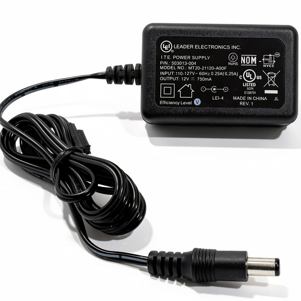 LEI 9W AC Power Adapter MT20-21120-A00F 503913-004 12V 750mA Charger for Motorola Cable Modem and CATV Box