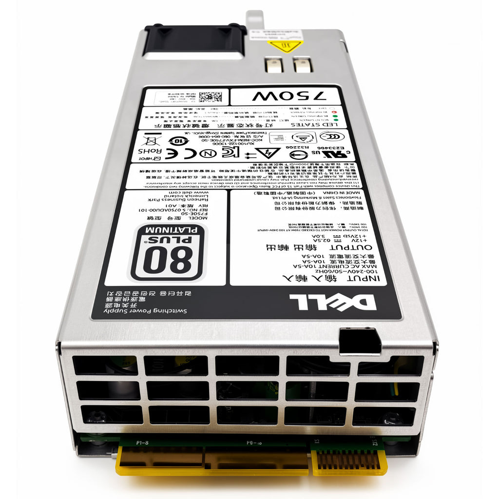 Dell 750W Server Power Supply F750E-S0 80 Plus Platinum Hot-Plug Redundant PSU for PowerEdge R620 R720 R720XD R820 T420 Servers