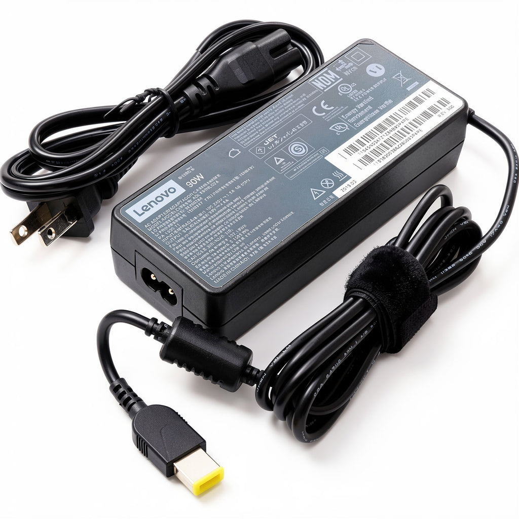 20V 4.5A 90W Slim Tip power adapter for Lenovo ThinkPad Yoga laptops, ADLX90NLC3A.