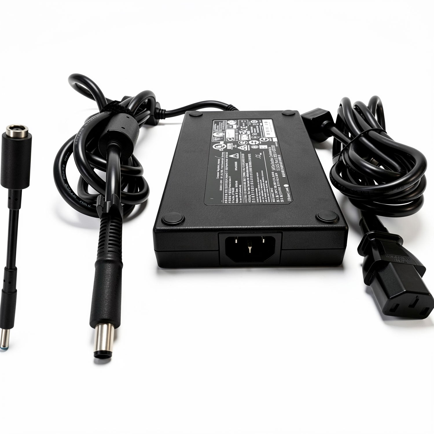 HP HSTNN-CA24 200W Smart AC Adapter 19.5V 10.2A Charger 7.4mm Smart Pin with 4.5mm Tip Converter for ZBook EliteBook Workstation Laptop