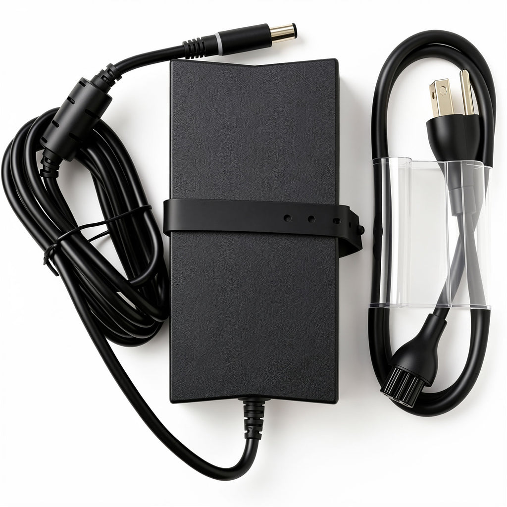 Dell LA130PM121 130W AC Power Adapter 19.5V 6.67A Charger 7.4mm x 5.0mm Smart Pin for Latitude Precision Inspiron Vostro Laptop Workstation
