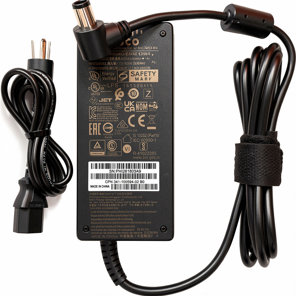 Cisco AM50U-480A 341-100594-01 50W AC Power Adapter 48V 1.042A Charger for Cisco IP Phone VoIP Unified Communication Systems
