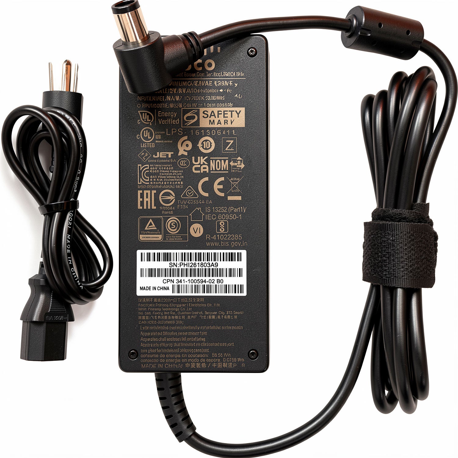 Cisco AM50U-480A 341-100594-01 50W AC Power Adapter 48V 1.042A Charger for Cisco IP Phone VoIP Unified Communication Systems