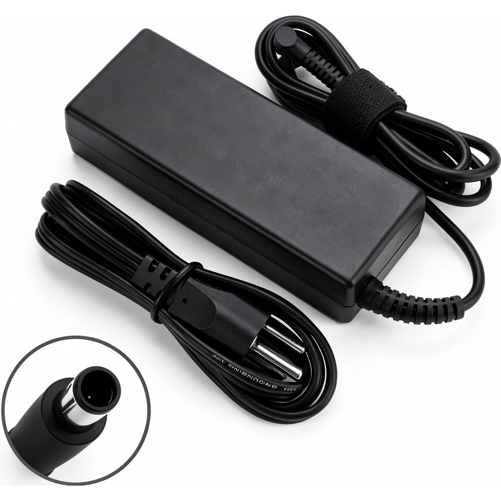 HP 90W AC Power Adapter PA-1900-32HJ PPP012L-E 19.5V 4.62A Charger for HP ProBook, EliteBook, Pavilion Laptops and EliteDesk Mini PCs