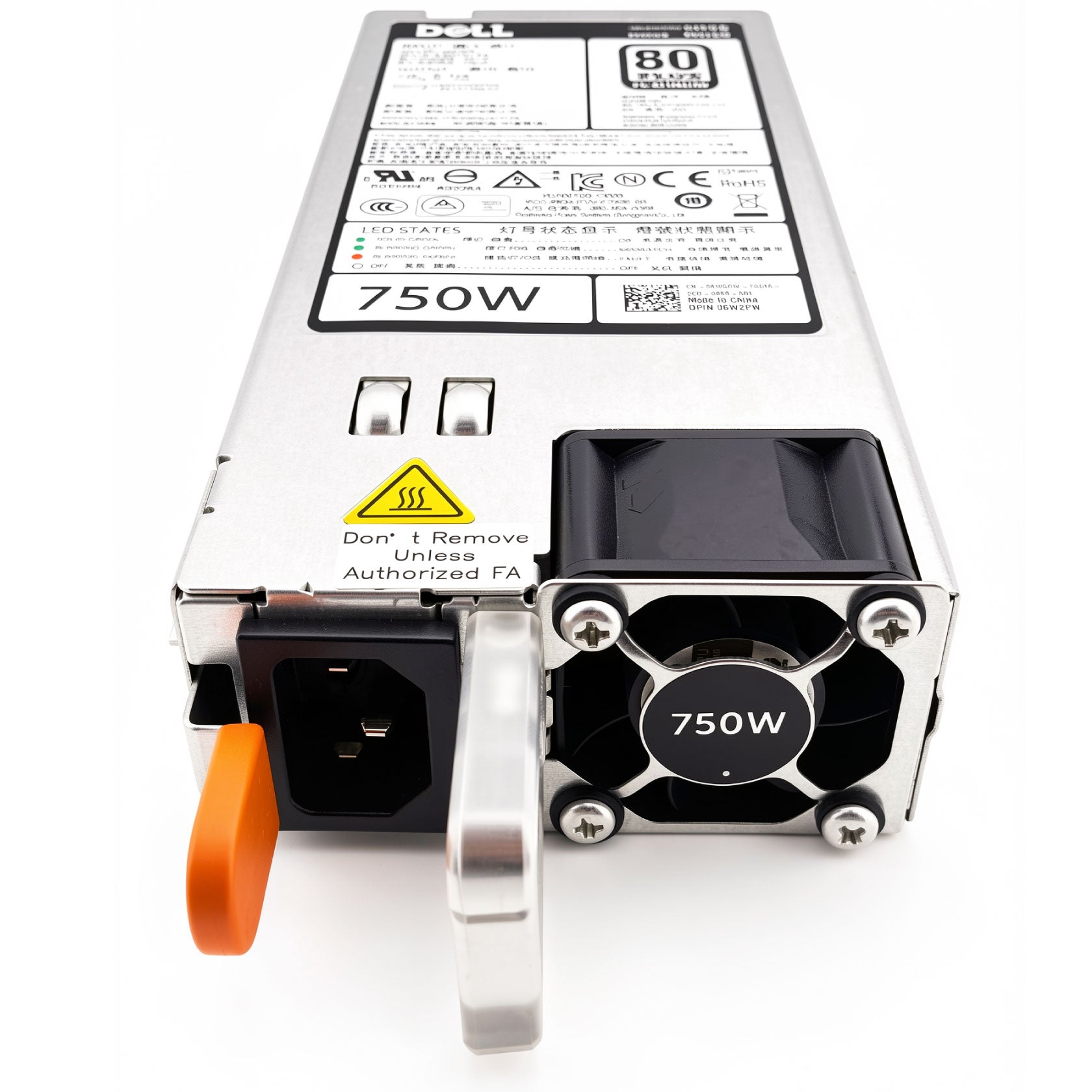Dell 750W Server Power Supply F750E-S0 80 Plus Platinum Hot-Plug Redundant PSU for PowerEdge R620 R720 R720XD R820 T420 Servers