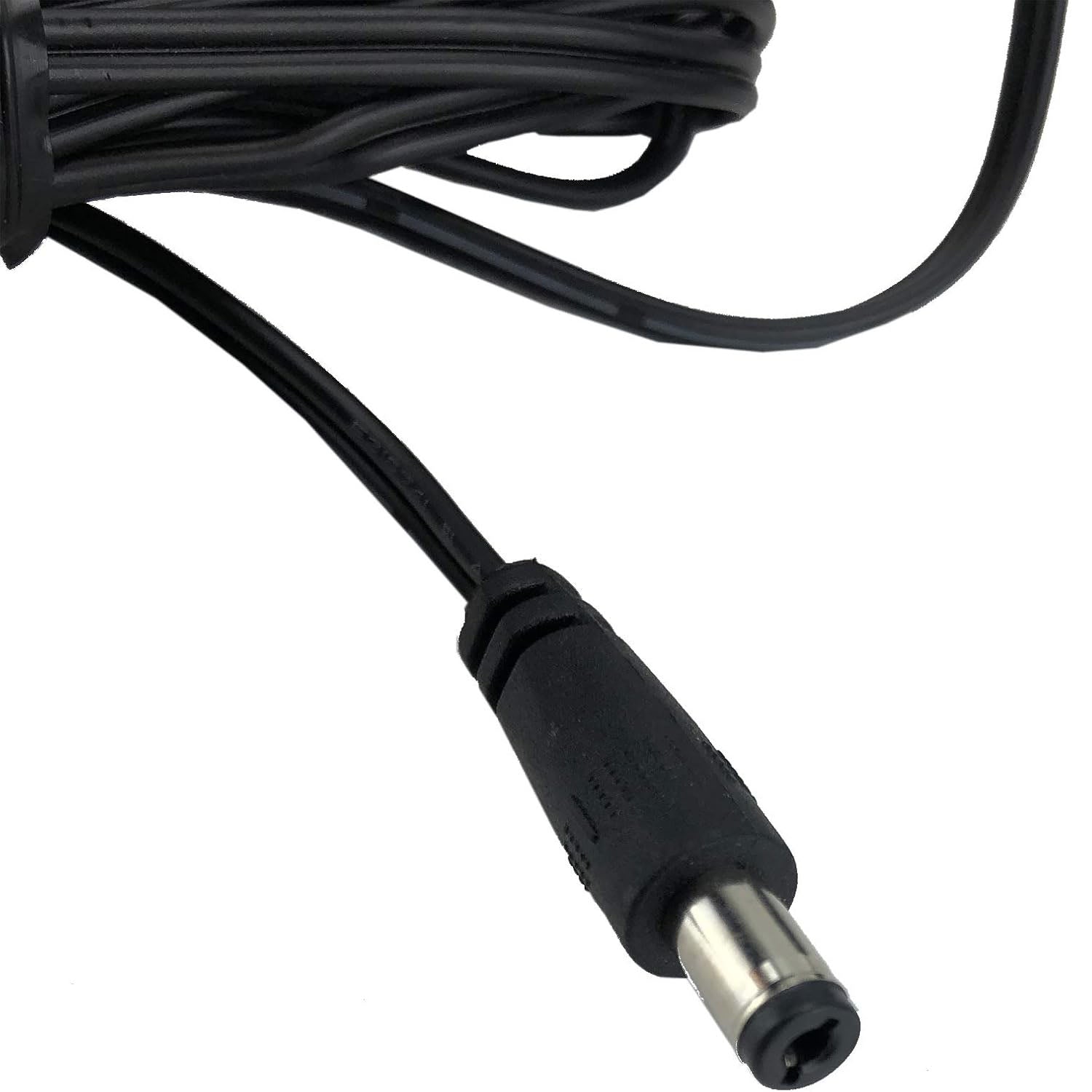 30W regulated switching adapter with 5.5x2.1mm center-positive plug for 12V devices.