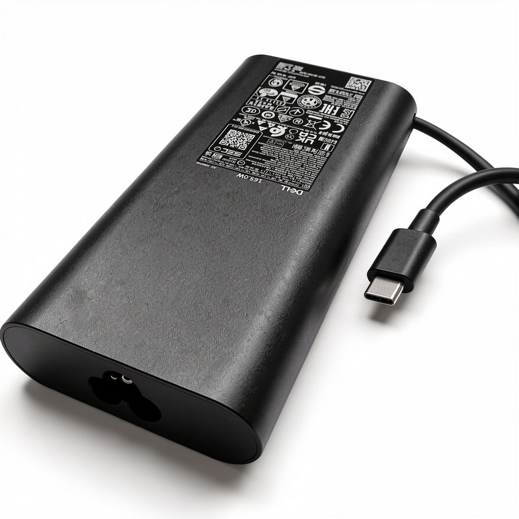 Dell DA165PM210 165W USB-C AC Power Adapter 28V 5.89A GaN Charger for Precision 5680 5690 XPS 17 9720 9730 Mobile Workstation Laptop