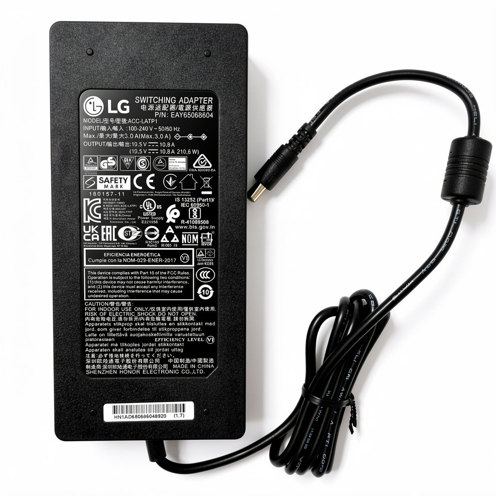 LG 140W AC Power Adapter EAY65068604 ACC-LATP1 19.5V 7.18A Charger for UltraWide 34" 38" Gaming & Medical Monitors