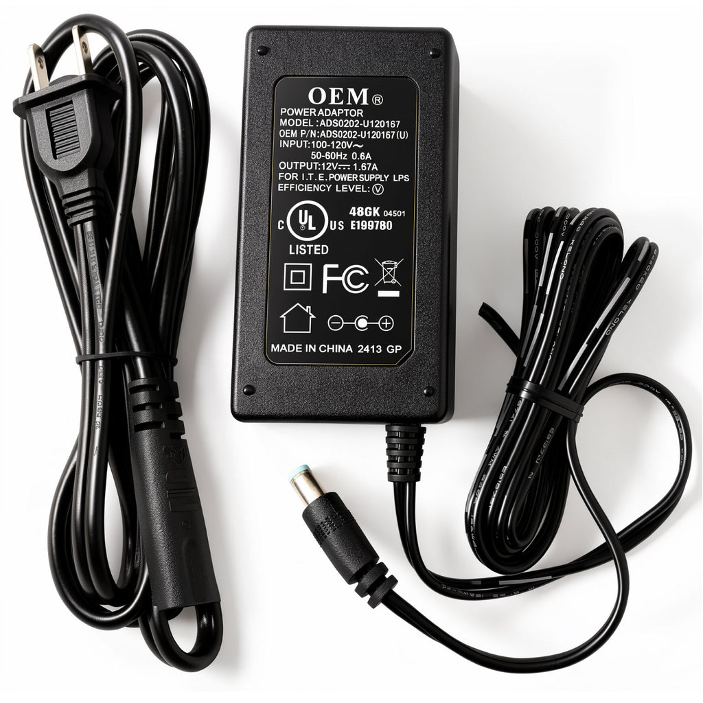 New Original Cisco 20W AC Power Adapter ADS0202-U120167 12V 1.67A Charger Power Supply for AT&T U-Verse Cable Box TV Receivers & IP Phones