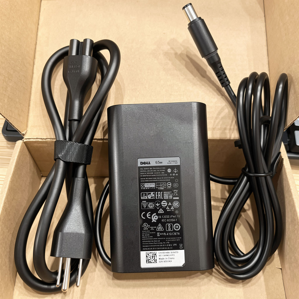 Dell 65W AC Power Adapter 0G4X7T G4X7T LA65NM130 19.5V 3.34A Charger for Latitude and Enterprise Chromebook Laptop