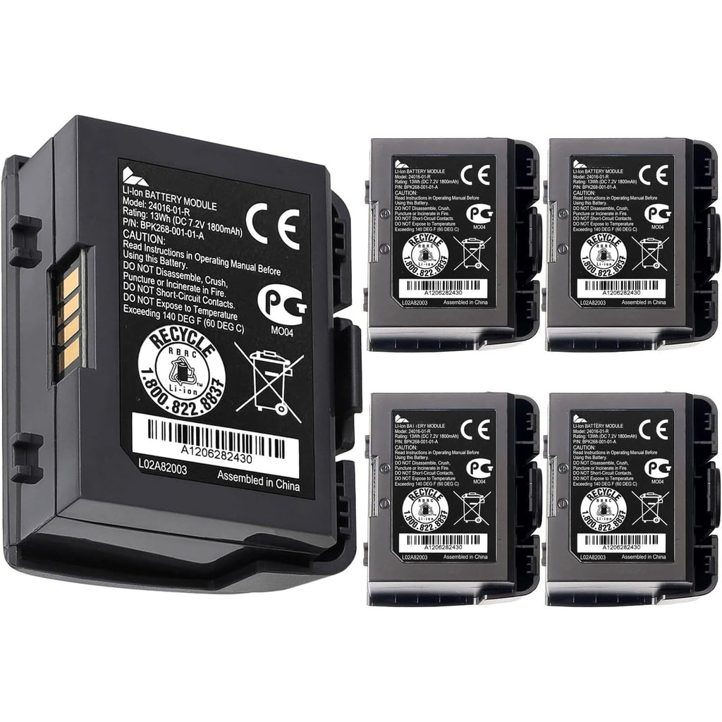 Verifone 13.32W Li-ion Battery 5PCS Lot 24016-01-R BPK268-001-01-A 7.4V 1800mAh Pack for VX680 VX670 Wireless POS Terminal