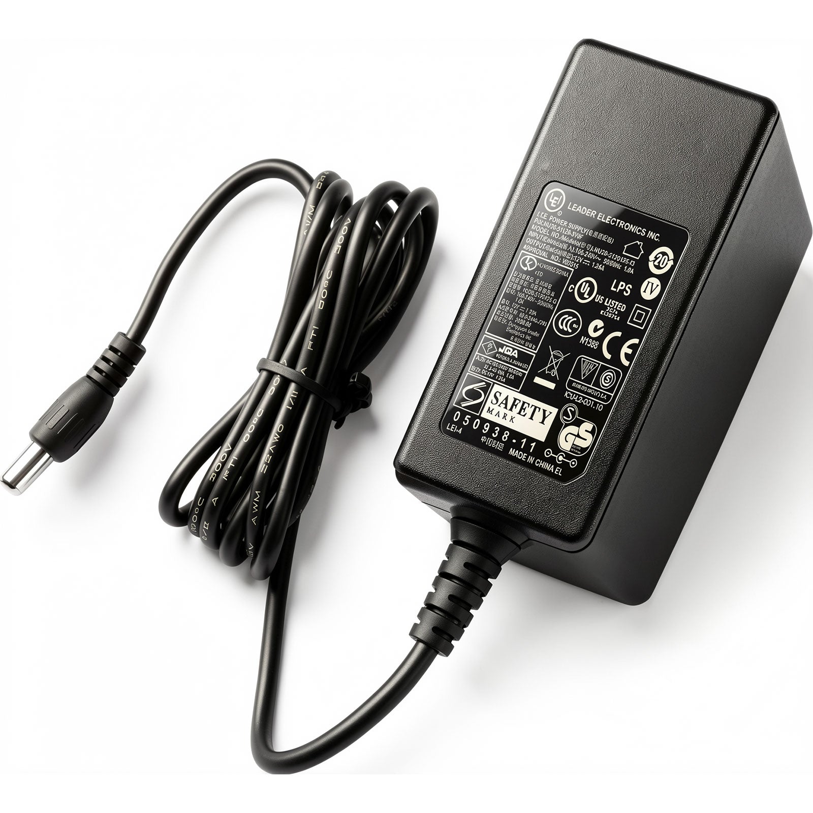 LEI NU205-120125-I3 12V 1.25A AC/DC Power Adapter 15W Switching PSU DC Barrel Plug for Router Set-Top Box CCTV Embedded Devices
