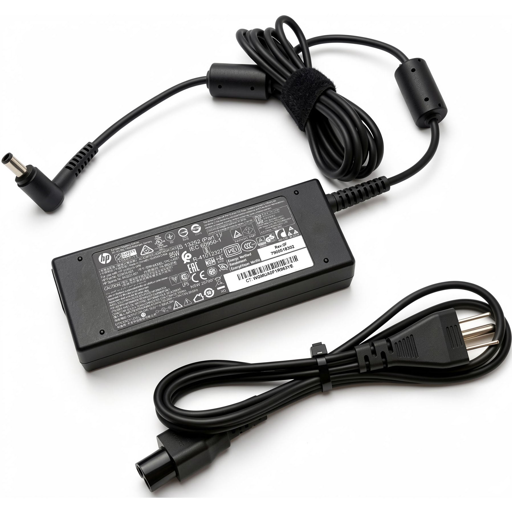 HP 85W AC Power Adapter TPC-LA561 PA-1850-07HB 19.5V 4.36A Charger for Thin Client Desktop and Laptop