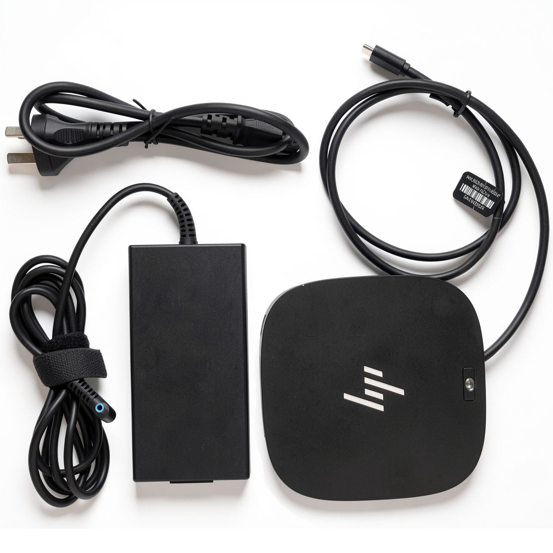 HP USB-C Dock G5 26D32AA 5TW10AA Dual 4K Display Station with 120W AC Charger HDMI & USB-C Cable Bundle