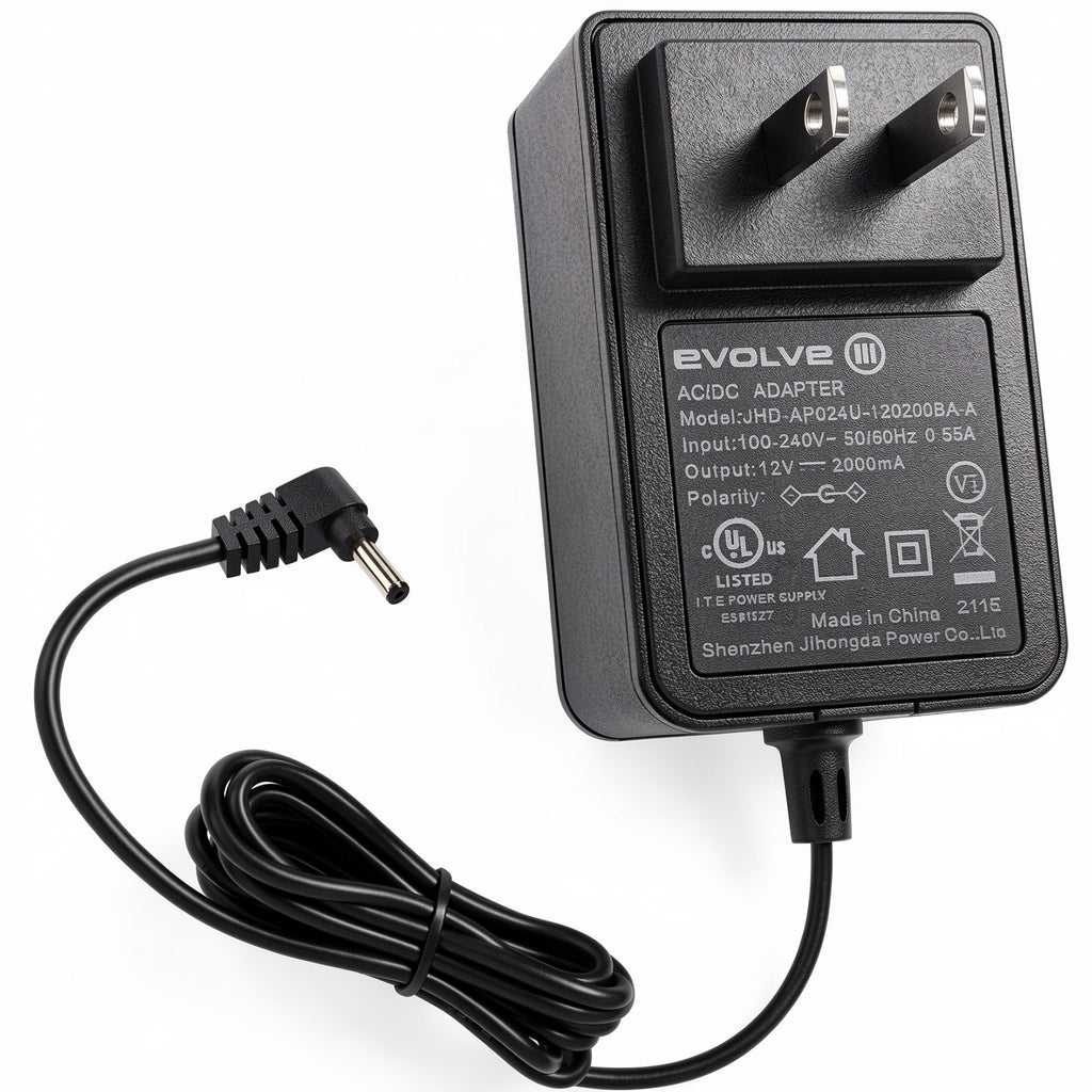 24W 12V 2A Adapter for Embedded Systems Arduino Projects and Electronics