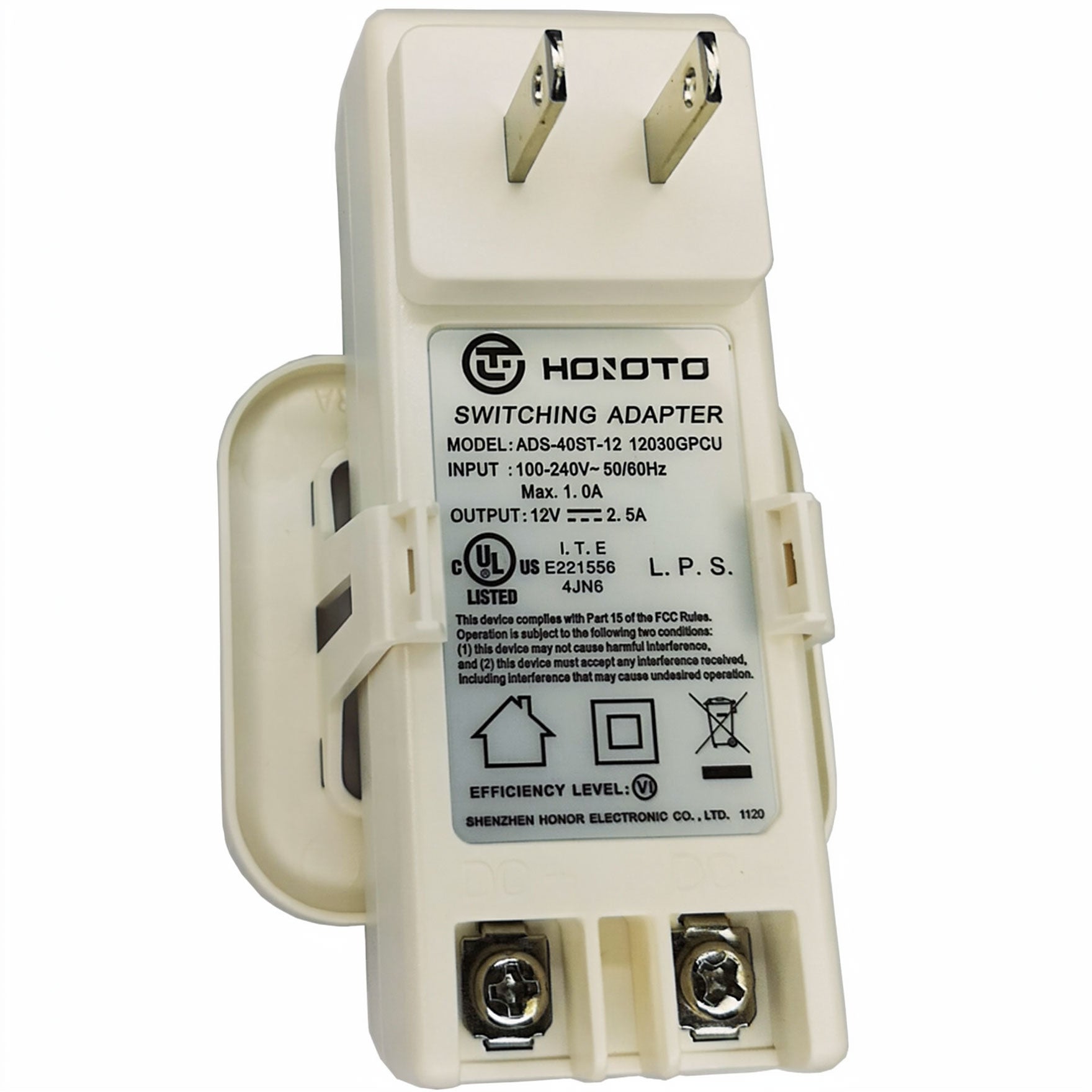 HOIOTO 30W AC Adapter ADS-40ST-12 / 12030GPCU 12V 2.5A Charger for Vivint SkyControl Panel V-MP2-345