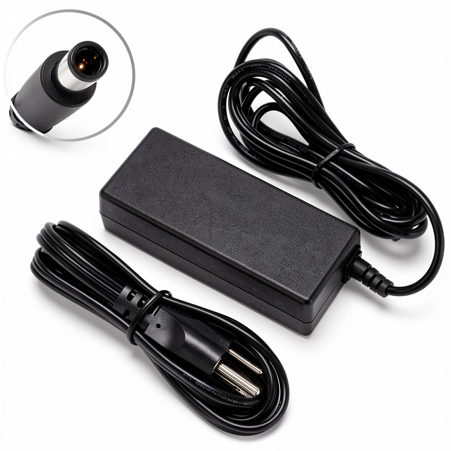 HP 65W AC power adapter PA-1650-32HJ PPP009L-E, 19.5V 3.33A charger for EliteBook and ProBook.