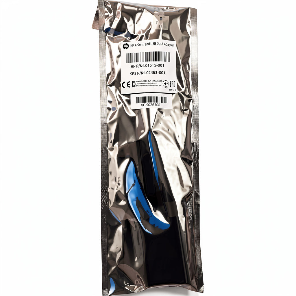 HP L01515-001 adapter part number label information