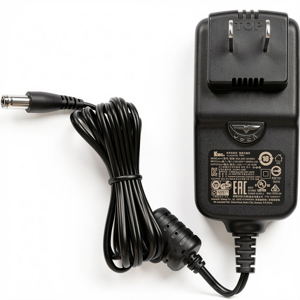 Ktec KSA-24W-120150D5 12V 1.5A 18W AC/DC Adapter 5.5×2.5mm DC Plug
