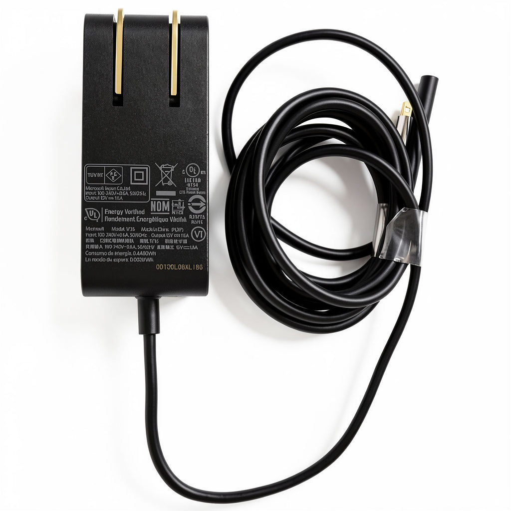 Microsoft 24W Surface Connect power adapter, 15V 1.6A charger for Surface Go, Go 2 and Go 3.