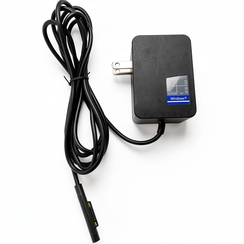Microsoft Model 1735 24W Surface Connect AC adapter, 15V 1.6A replacement for Go tablets.