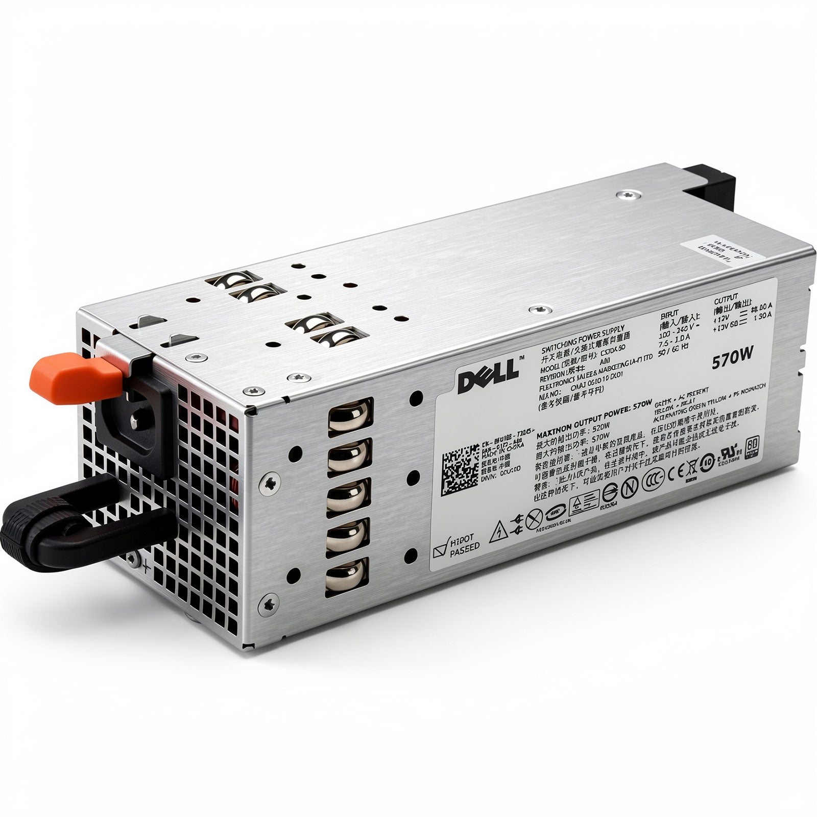570W Redundant Power Supply for Dell PowerEdge R710 T610 C570A-S0 0FU100 Hot Swap