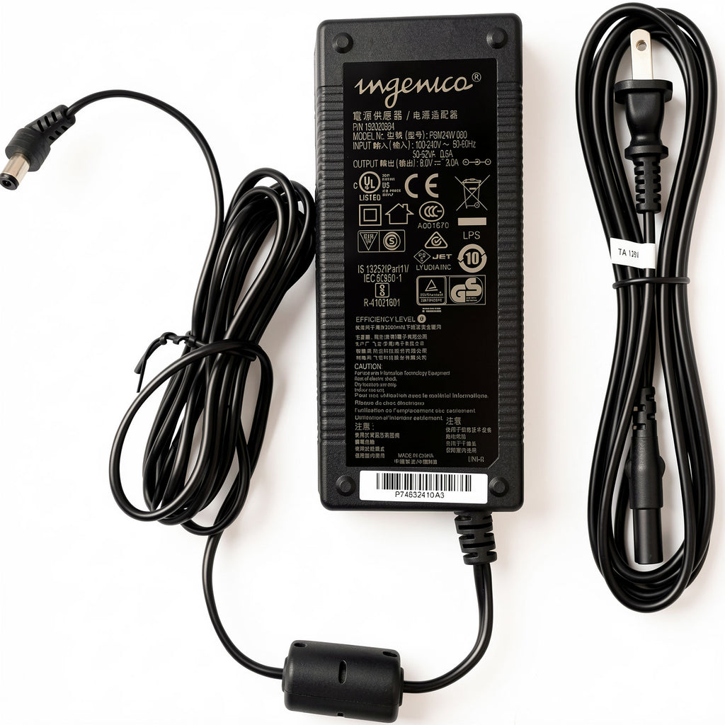 24W POS Terminal Power Supply for Ingenico Payment Devices 8V 3A 5.5×2.1mm