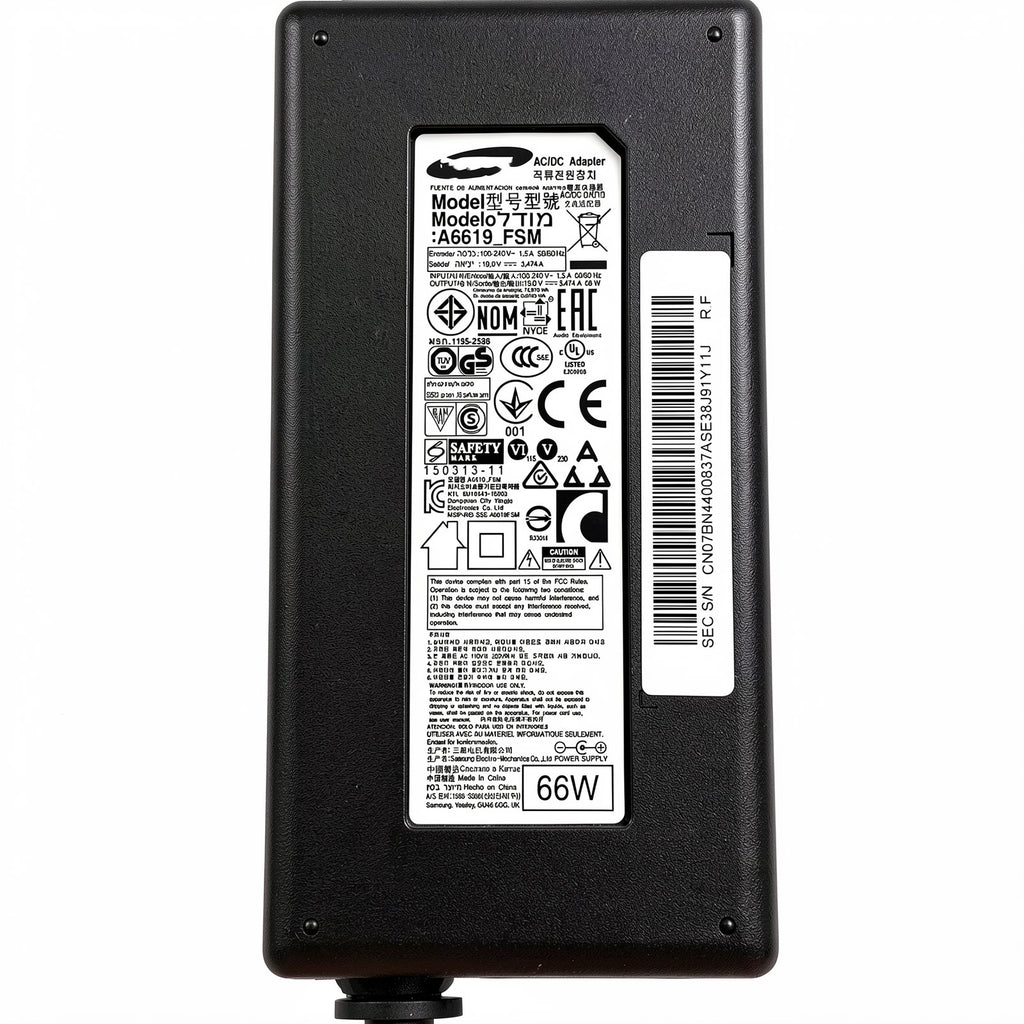 Samsung BN44-00837A A6619_FSM power adapter model label